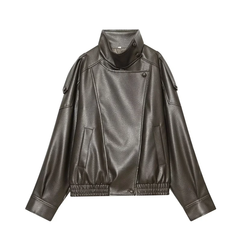 Faux Leather Jacket Faux Leather Jacket