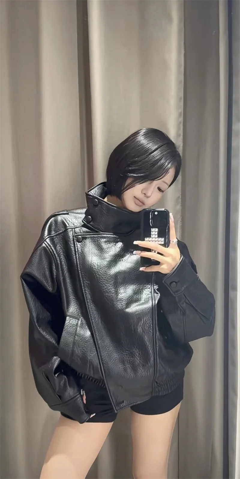 Faux Leather Jacket Faux Leather Jacket