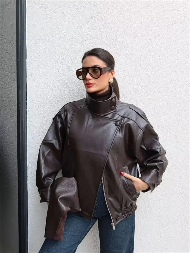 Faux Leather Jacket Faux Leather Jacket