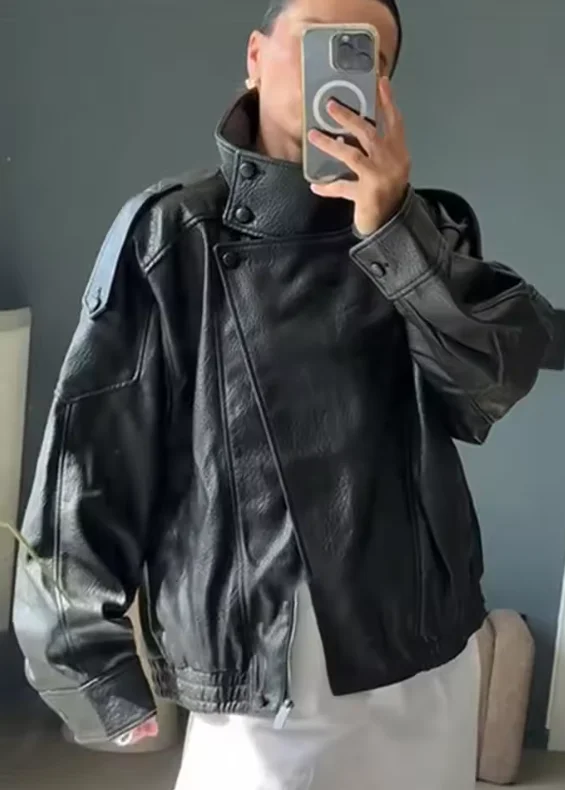 Faux Leather Jacket Faux Leather Jacket