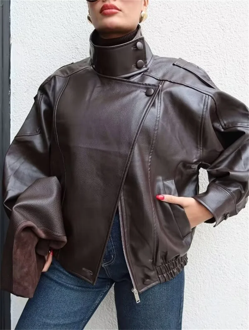 Faux Leather Jacket Faux Leather Jacket