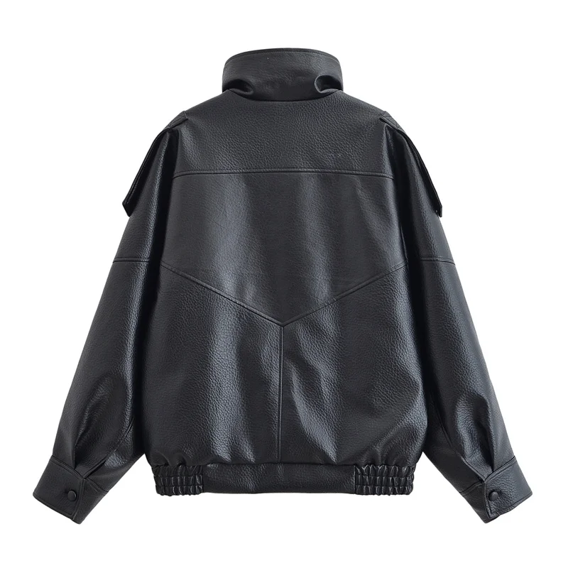 Faux Leather Jacket Faux Leather Jacket