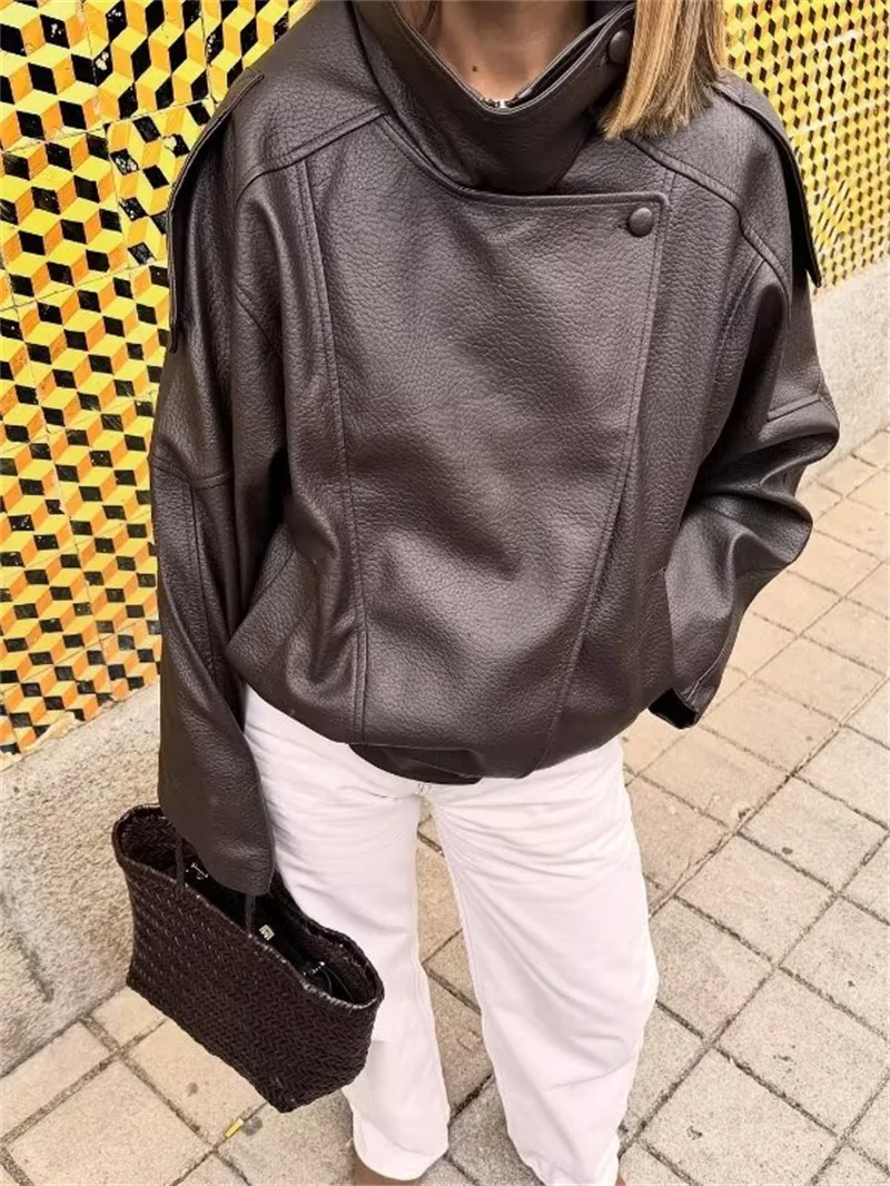 Faux Leather Jacket Faux Leather Jacket