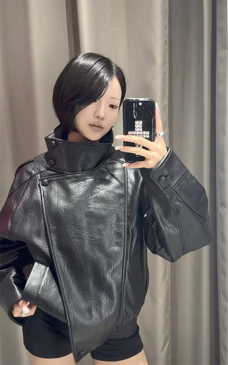 Faux Leather Jacket Faux Leather Jacket