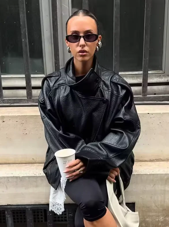 Faux Leather Jacket Faux Leather Jacket