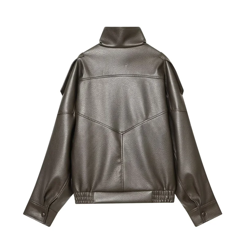 Faux Leather Jacket Faux Leather Jacket
