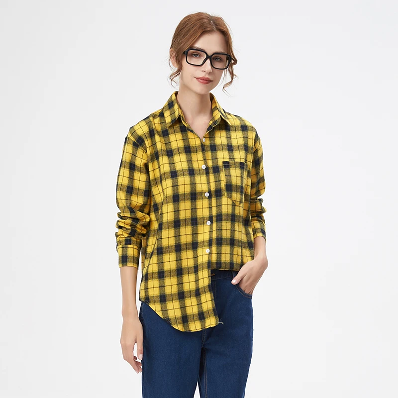 Female Long Sleeve Casual Shirts