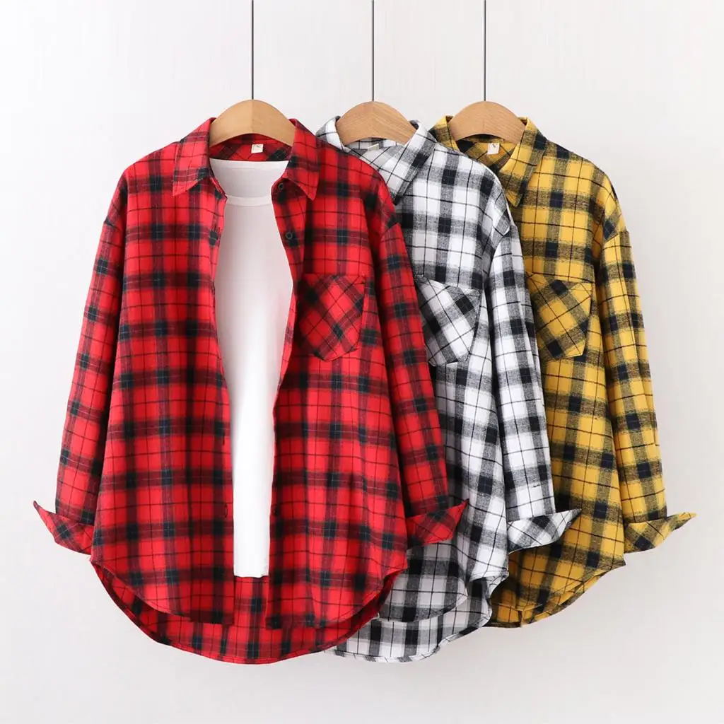 Female Long Sleeve Casual Shirts
