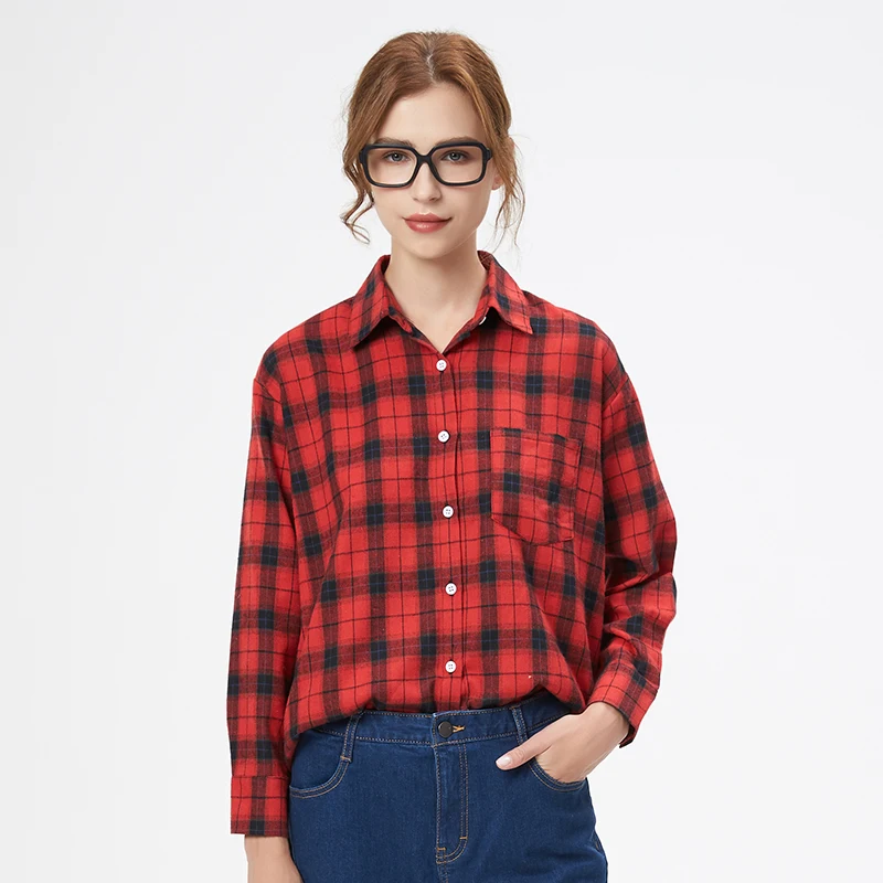 Female Long Sleeve Casual Shirts