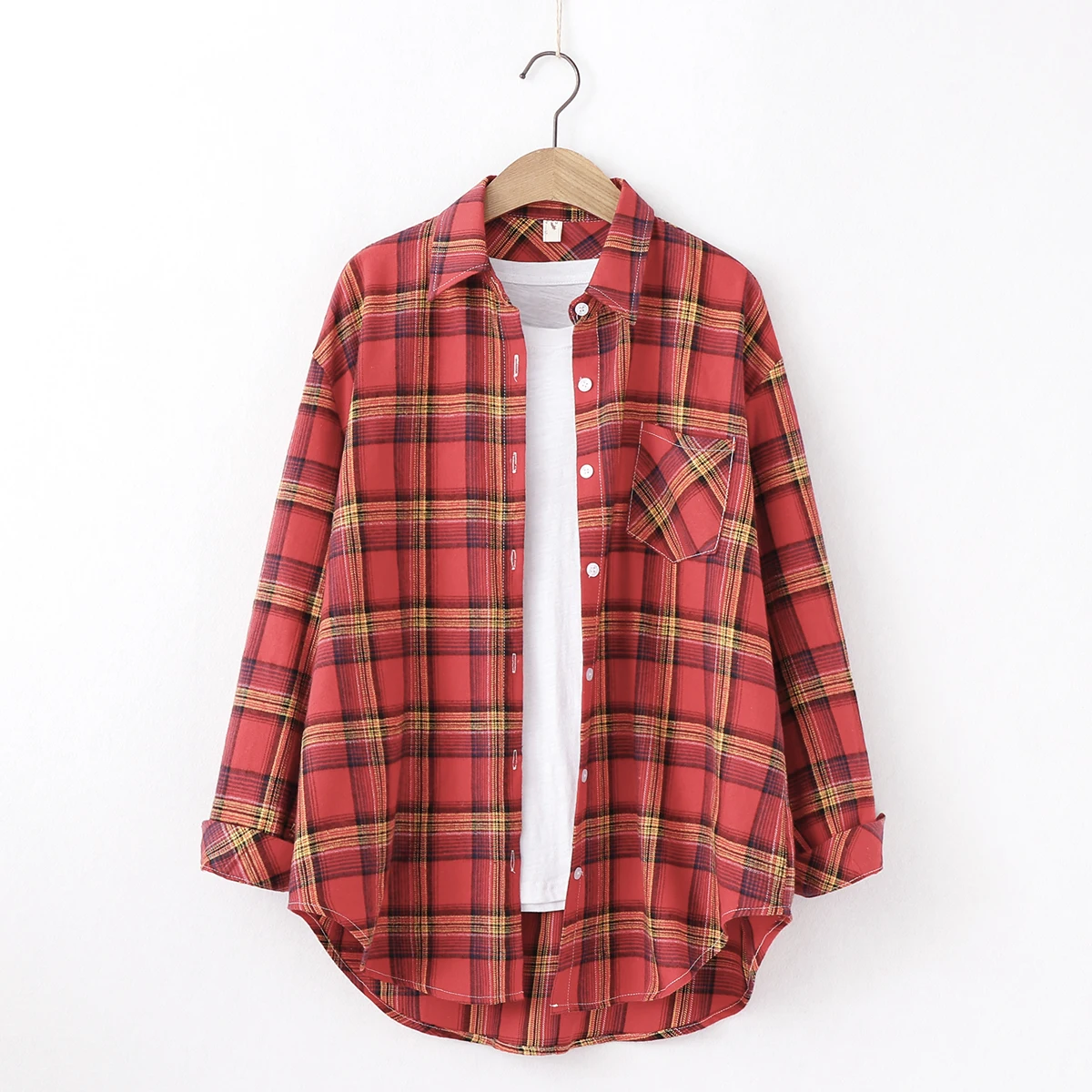Female Long Sleeve Casual Shirts