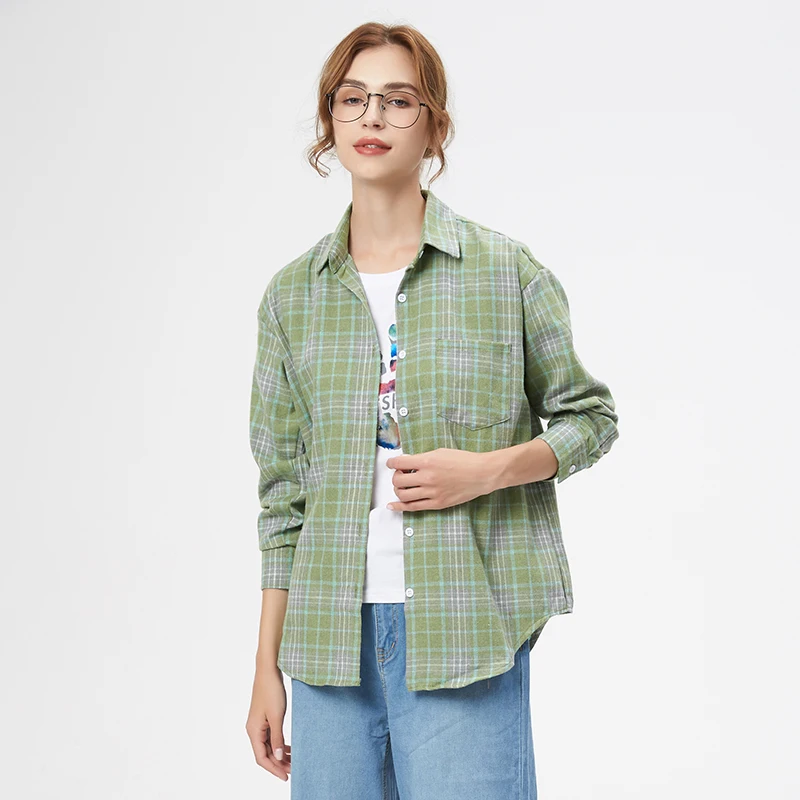 Female Long Sleeve Casual Shirts