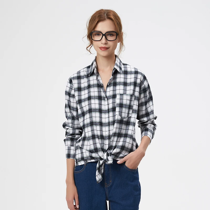 Female Long Sleeve Casual Shirts