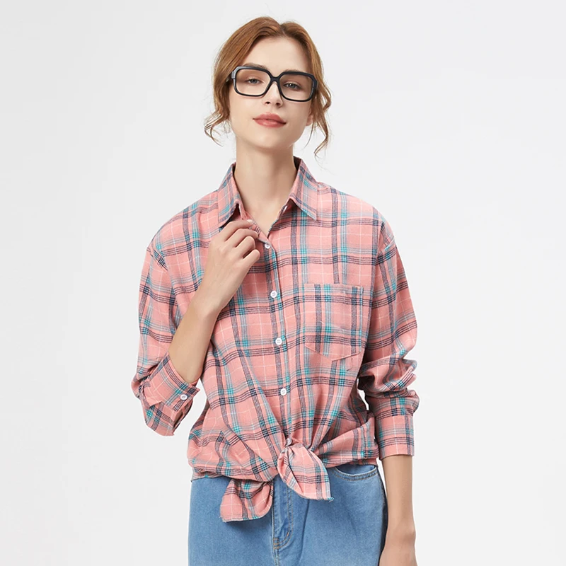 Female Long Sleeve Casual Shirts