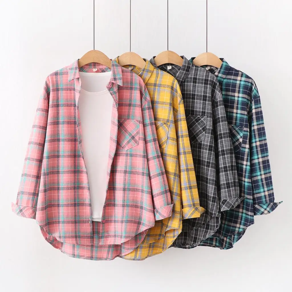 Female Long Sleeve Casual Shirts
