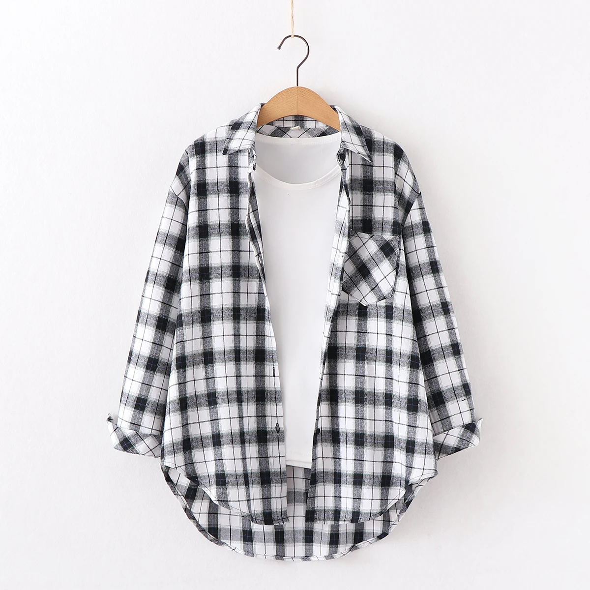 Female Long Sleeve Casual Shirts