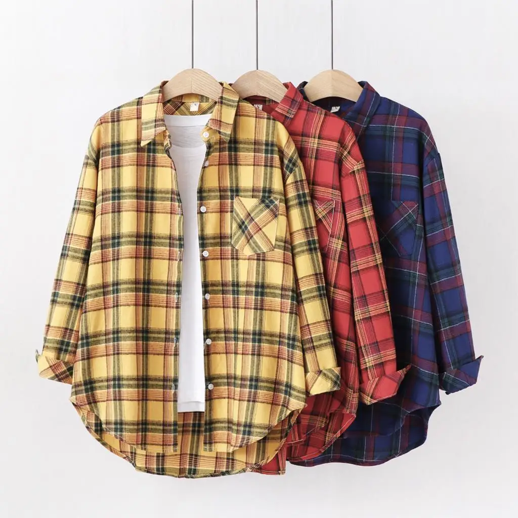 Female Long Sleeve Casual Shirts