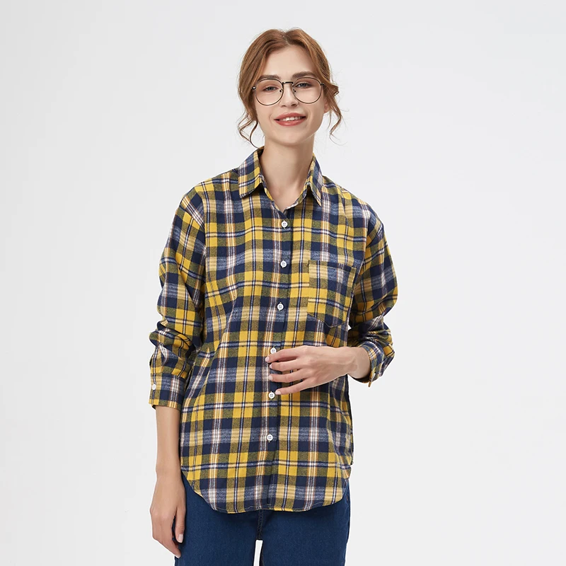 Female Long Sleeve Casual Shirts