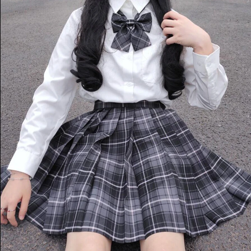 ZOKI Plaid Women Pleated Skirt Bow Knot Summer High Waist Preppy Girls Dance Mini Skirt Cute A Line Harajuku Sexy Japan Faldas