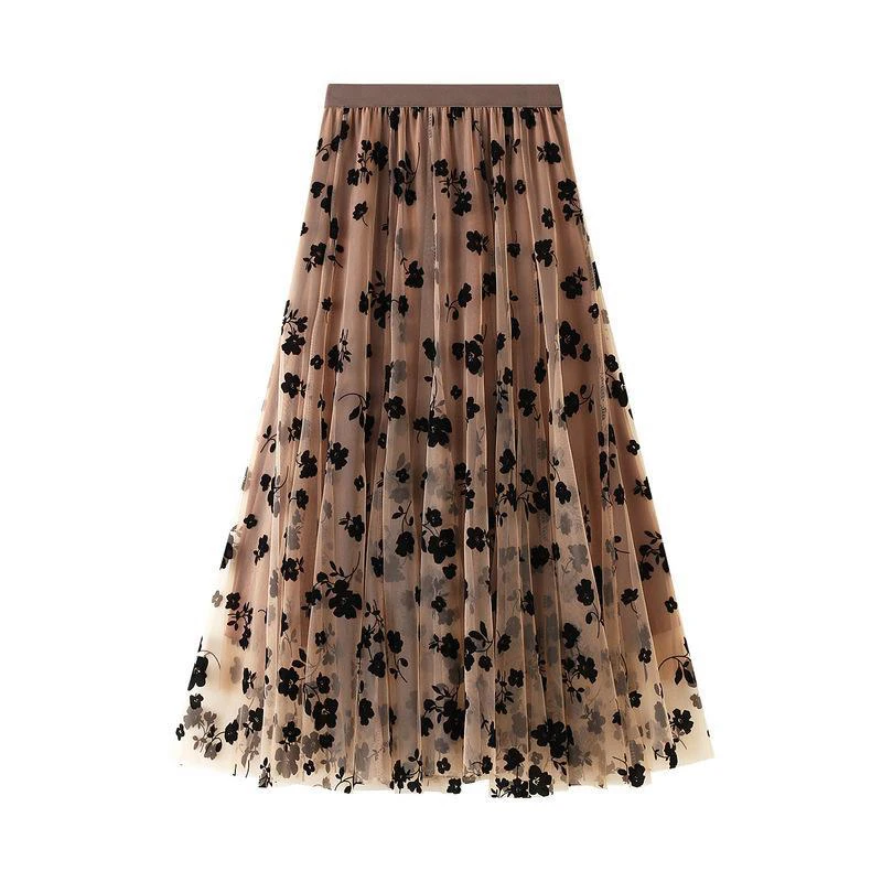 Floral Women Tulle Skirts
