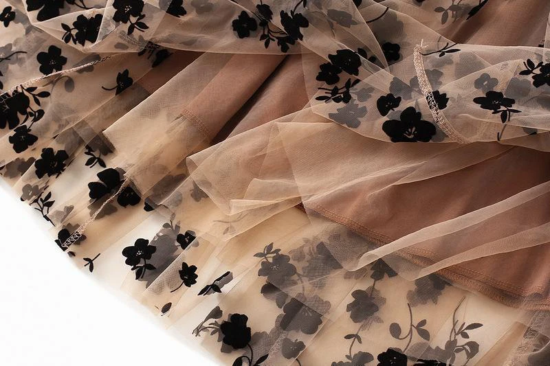 Floral Women Tulle Skirts